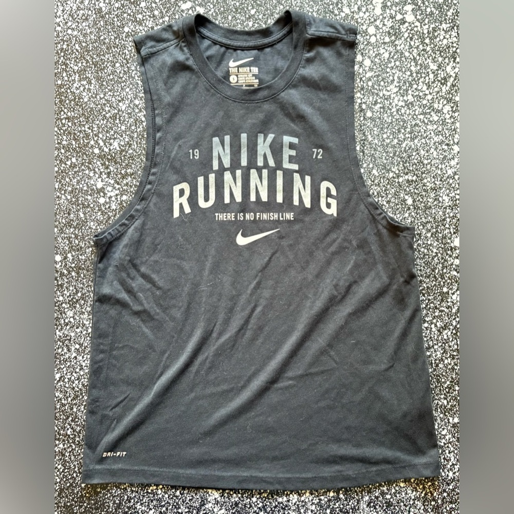 The Nike Tee Athletic Cut Dri-Fit Running Tank Top​